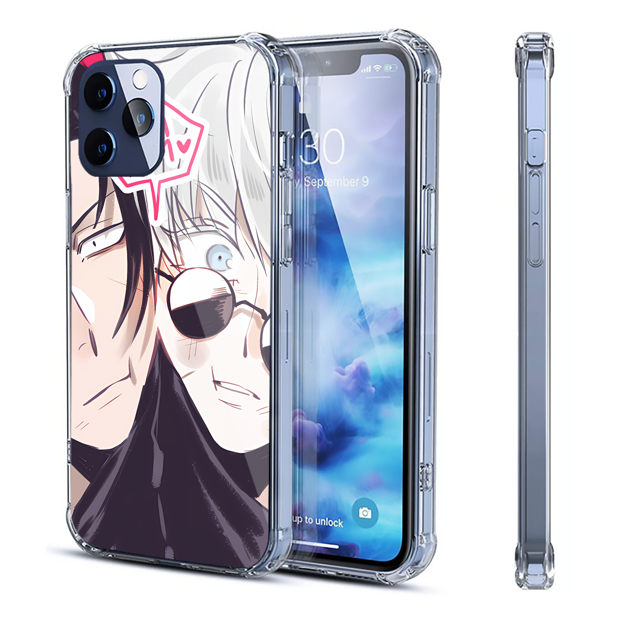 （画像用） SPY×FAMILY间谍家家酒 【iPhone 12シリーズ対応】透明スマホケース（クリアソフトケース）